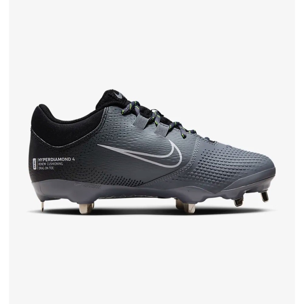 Nike Hyperdiamond 4 Renew US Size 8 Black/white